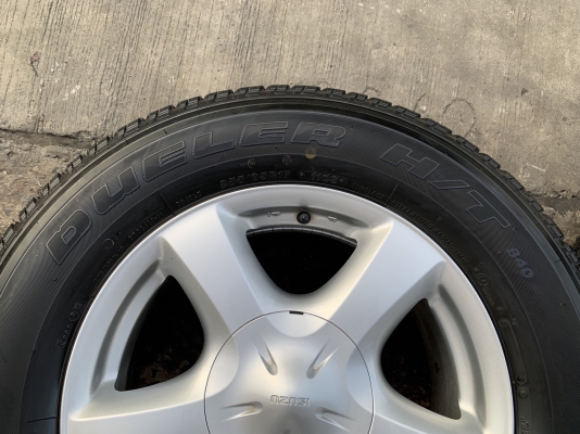 ล้อแม็ก ISUZU V-CROSS ขอบ 17 แถมยาง 255-65-17 Bridgestone ปลายปี 14 สภาพสวย ล้อแม็ก ISUZU V-CROSS ขอบ 17 แถมยาง 255-65-17 Bridgestone ปลายปี 14 สภาพสวย