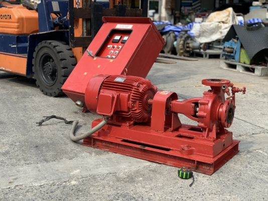 ขายชุดปั๊มน้ำหอยโข่ง Teral SJ 80x65H5 ขนาดเข้า 3นิ้ว ออก 2.5นิ้ว ใบพัดทองเหลือง พร้อมมอเตอร์ Teco 20HP. 380V 2900rpm. สภาพสวยใหม่มาก หมุนนิ่ม พร้อมชุดอุปกรณ์ตู้ไฟ พร้อมใช้งาน