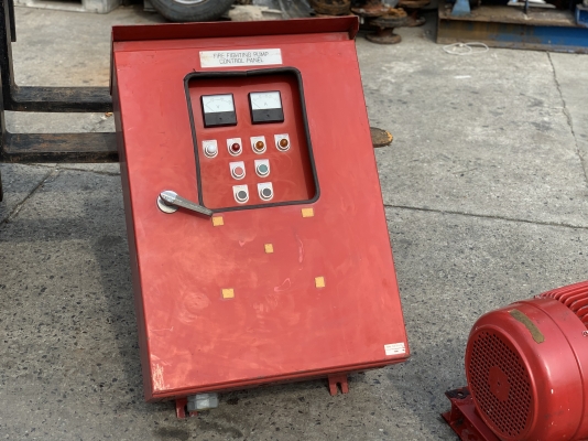 ขายชุดปั๊มน้ำหอยโข่ง Teral SJ 80x65H5 ขนาดเข้า 3นิ้ว ออก 2.5นิ้ว ใบพัดทองเหลือง พร้อมมอเตอร์ Teco 20HP. 380V 2900rpm. สภาพสวยใหม่มาก หมุนนิ่ม พร้อมชุดอุปกรณ์ตู้ไฟ พร้อมใช้งาน