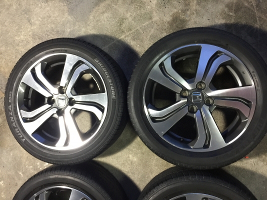 ล้อแม๊กขอบ16.ตัวท๊อปรุ่นNV Honda City+บริสโตน195/50/16ปี4317 ชุด5900บ.โทร.0879050181.ส่งได้ทั่วไทย ล้อแม๊กขอบ16.ตัวท๊อปรุ่นNV Honda City+บริสโตน195/50/16ปี4317 ชุด5900บ.โทร.0879050181.ส่งได้ทั่วไทย