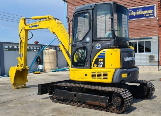 ขายด่วน635,000บาทรถแบคโฮโคมัสซูKOMATSUPC55MR2รุ่นหัวเก๋ง-8ยกหัวได้รุ่นยอดนิยมคอลโทลน้ำนันปั้มนี้วแรงๆเครื่องโคมัสซู4D88Eเครื่องดีปั่มแรงรถนอกเพิ่งนำเข้ามาใหม่ยังไม่เคยใช้งานในเมืองไทยเลย