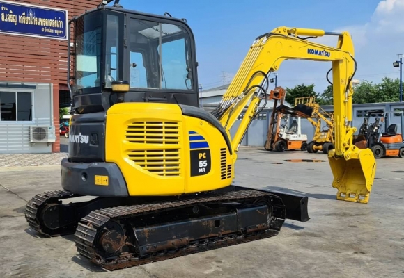 ขายด่วน635,000บาทรถแบคโฮโคมัสซูKOMATSUPC55MR2รุ่นหัวเก๋ง-8ยกหัวได้รุ่นยอดนิยมคอลโทลน้ำนันปั้มนี้วแรงๆเครื่องโคมัสซู4D88Eเครื่องดีปั่มแรงรถนอกเพิ่งนำเข้ามาใหม่ยังไม่เคยใช้งานในเมืองไทยเลย