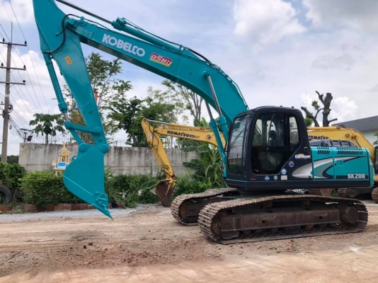 SK200-8yn11 @1,480,000 KOBELCO เอกสารอินวอย ที่อยุธยา โทรจองเลยครับที่เบอร์ ☎️ 081-9891989 หรั่งครับ