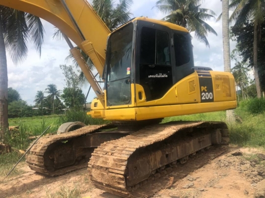Komatsu PC200-7 ไมล์ 11,000 ซีเรียล 80457 สภาพสวยมากๆค่ะ