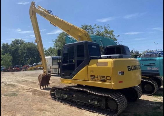 SUMITOMO SH130LC-5LR ไมล์ 3900ชั่วโมง PM ประกันศูนย์7000 บูมยาว 14 เมตรแท้จากโรงงาน พิเศษแถมบูมสั้นห