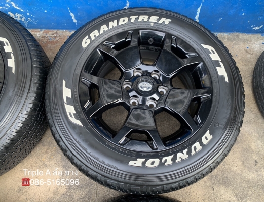 ล้อแม็ก Toyota Revo Rocco ขอบ 18 พร้อมยาง 265-60-18 Dunlop ปี 18 สวยๆ ล้อแม็ก Toyota Revo Rocco ขอบ 18 พร้อมยาง 265-60-18 Dunlop ปี 18 สวยๆ