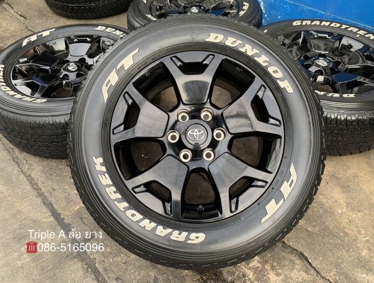 ล้อแม็ก Toyota Revo Rocco ขอบ 18 พร้อมยาง 265-60-18 Dunlop ปี 18 สวยๆ ล้อแม็ก Toyota Revo Rocco ขอบ 18 พร้อมยาง 265-60-18 Dunlop ปี 18 สวยๆ