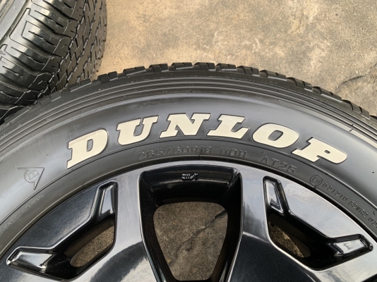 ล้อแม็ก Toyota Revo Rocco ขอบ 18 พร้อมยาง 265-60-18 Dunlop ปี 18 สวยๆ ล้อแม็ก Toyota Revo Rocco ขอบ 18 พร้อมยาง 265-60-18 Dunlop ปี 18 สวยๆ