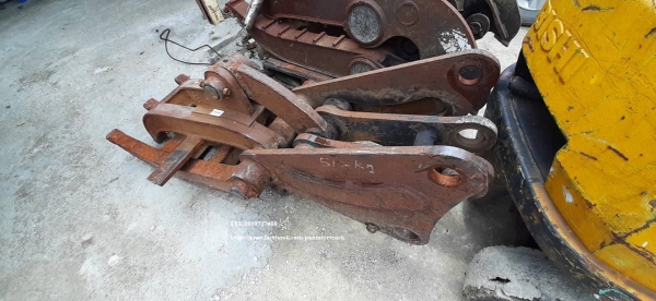 FROM JAPAN ตัวคีบปากหนีบไม้ GRAPPLE อุปกรณ์รองรับ สำหรับรถขุดไซค์ 100, 120 ,135