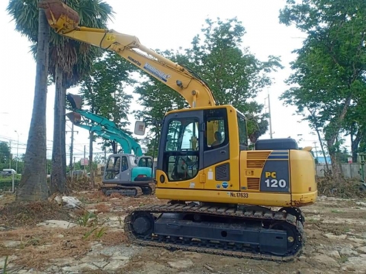 ขายจ้าKOMATSU PC120-8. เก่านอกแท้  เดิมๆๆสภาพสวย  ใช้งานมาน้อย  เครื่องปั๊มแห้ง...พร้อมใช้  โทร 089-3818694 จ๊อย