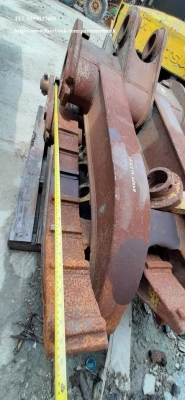 FROM JAPAN ตัวคีบปากหนีบไม้ GRAPPLE อุปกรณ์รองรับ สำหรับรถขุดไซค์ 200 ,220 สินค้าเก่านอก ขายตามสภาพ**