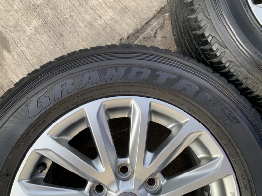 ล้อแม็ก Mitsu Triton Plus ขอบ 17 แถมยาง 245-65-17 Dunlop ปลายปี 14 ล้อแม็ก Mitsu Triton Plus ขอบ 17 แถมยาง 245-65-17 Dunlop ปลายปี 14