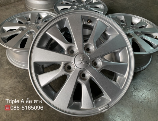 ล้อแม็กป้ายแดง 5รู114 Mitsu ขอบ 15 สวยกริ๊บ ล้อแม็กป้ายแดง 5รู114 Mitsu ขอบ 15 สวยกริ๊บ