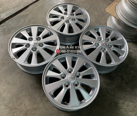 ล้อแม็กป้ายแดง 5รู114 Mitsu ขอบ 15 สวยกริ๊บ ล้อแม็กป้ายแดง 5รู114 Mitsu ขอบ 15 สวยกริ๊บ