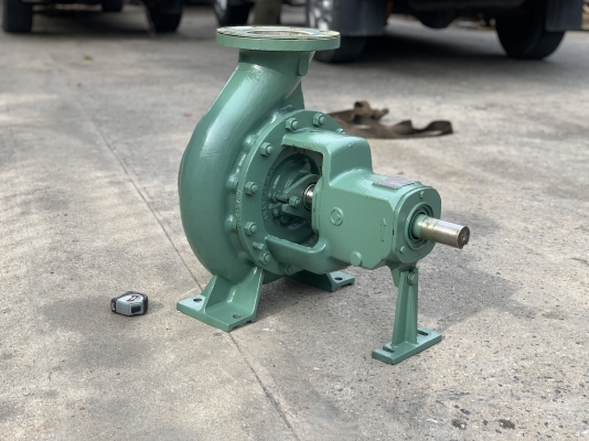 ขายหัวปั๊มน้ำหอยโข่ง หัวโข่ง+ใบพัดสแตนเลส 316L Torishima pump ขนาดเข้า 6นิ้ว ออก 5นิ้ว made in Japan