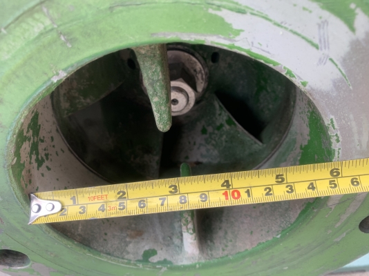ขายหัวปั๊มน้ำหอยโข่ง หัวโข่ง+ใบพัดสแตนเลส 316L Torishima pump ขนาดเข้า 6นิ้ว ออก 5นิ้ว made in Japan