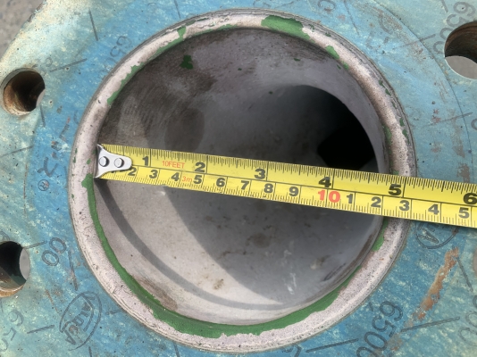 ขายหัวปั๊มน้ำหอยโข่ง หัวโข่ง+ใบพัดสแตนเลส 316L Torishima pump ขนาดเข้า 6นิ้ว ออก 5นิ้ว made in Japan