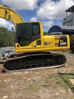 KOMATSU PC200-8 ทำงาน10,000ชม.ไฟฟ้าครบ เครื่องปั้มแน่น แอร์เย็นช่วงล่างเต็มเอกสารชุดจดทะเบียน
