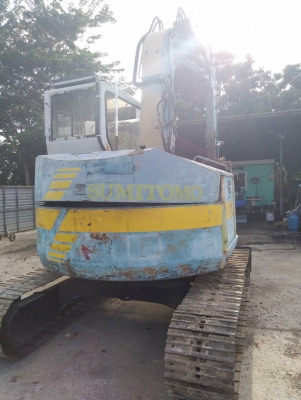 รถแบคโฮ SUMITOMO S160F2U รถเก่านอกนำเข้ามา มี VDO การทำงานให้ชม