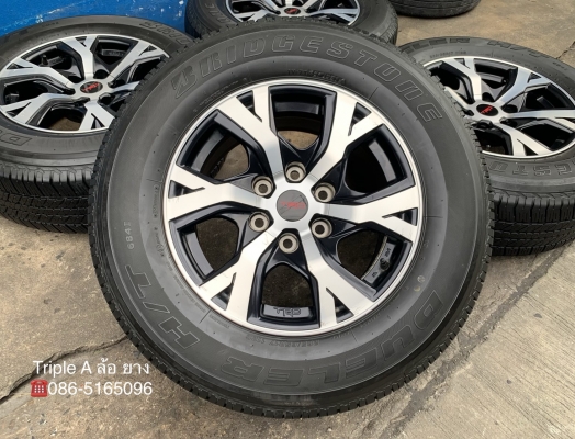 ล้อแม็ก Toyota Vigo TRD แท้ ขอบ 17 พร้อมยาง 265-65-17 Bridgestone ปี 18 ล้อแม็ก Toyota Vigo TRD แท้ ขอบ 17 พร้อมยาง 265-65-17 Bridgestone ปี 18