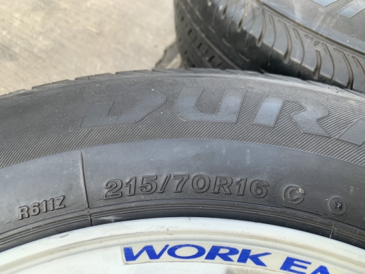 ล้อแม็ก ISUZU D-Max ขอบ 16 สีขาว แถมยาง 215-70-16 Bridgestone ปลายปี 15 ล้อแม็ก ISUZU D-Max ขอบ 16 สีขาว แถมยาง 215-70-16 Bridgestone ปลายปี 15