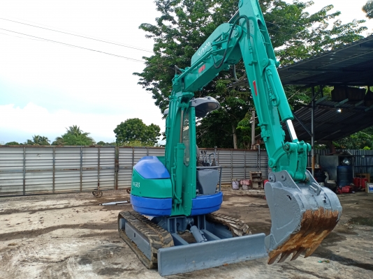 รถแบคโฮ KUBOTA RX-303 รถเก่านอกนำเข้า ยังไม่เคยใช้งานในไทย เครื่องดี อาร์มยาว สภาพสวย พร้อมใช้งาน