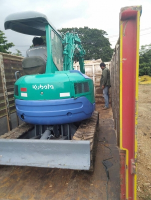 รถแบคโฮ KUBOTA RX-303 รถเก่านอกนำเข้า ยังไม่เคยใช้งานในไทย เครื่องดี อาร์มยาว สภาพสวย พร้อมใช้งาน