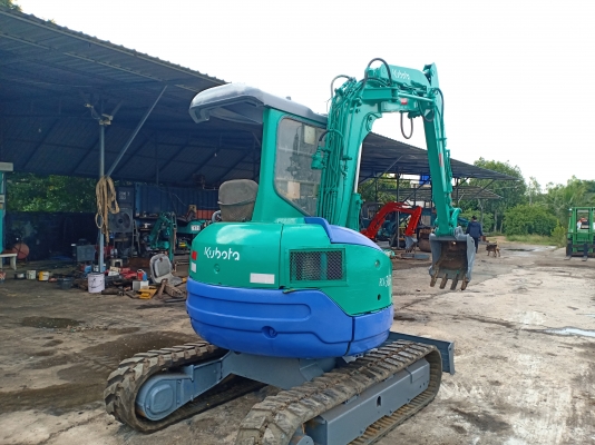 รถแบคโฮ KUBOTA RX-303 รถเก่านอกนำเข้า ยังไม่เคยใช้งานในไทย เครื่องดี อาร์มยาว สภาพสวย พร้อมใช้งาน