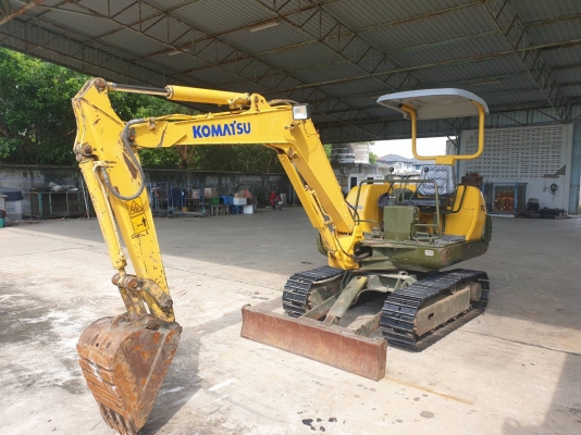Komatsu PC20-7 เก่านอกมาทำงานไป 4600 ชม. ตรวจเช็คระบบเรียบร้อยพร้อมลุยงานได้เลย เอกสารอินวอย