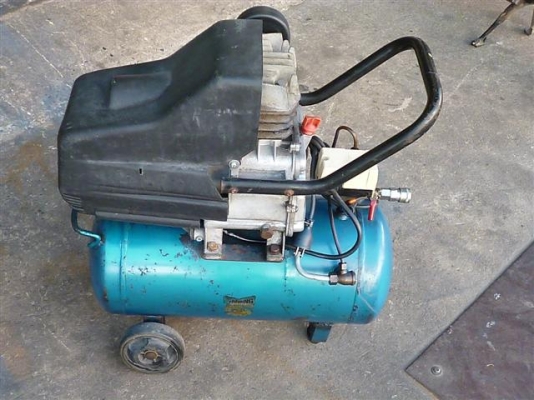 ขายปั้มลมโรตารี่ Puma 3 HP ถังเล็ก 25 ลิตร พร้อมใช้งาน