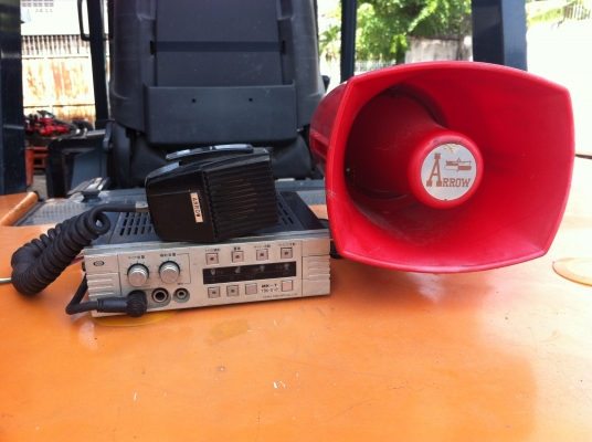 ไมล์พร้อมลำโพง 12-24 V จากญี่ปุ่น