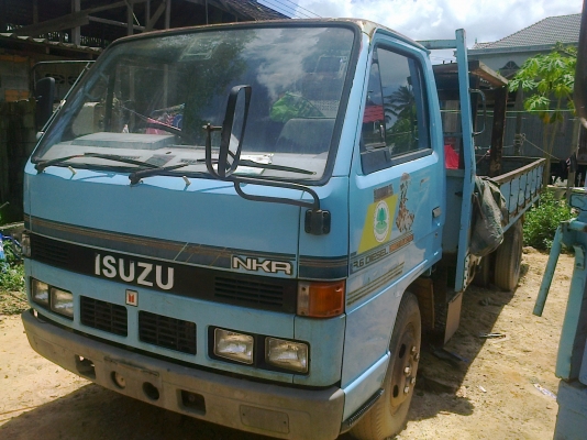 6ล้อกระบะเปิดข้างNKR110แรงรถห้างแท้ รถสวย หัวสวยไม่ผุ(รถกรมป่าไม้)