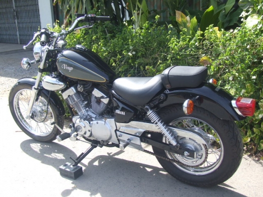 VIRAGO 250 ประกอบใหม่ เก็บงานแล้ว เครื่องดี สีสวย