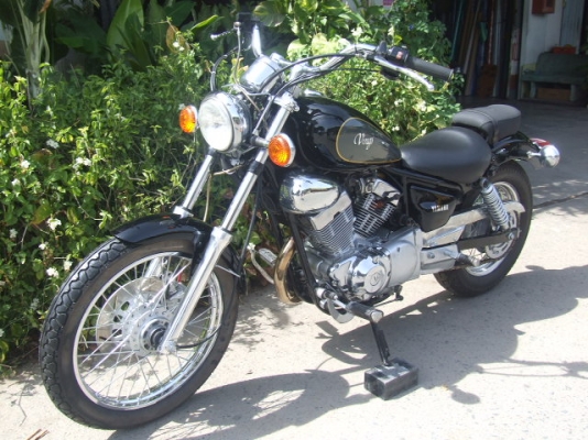 VIRAGO 250 ประกอบใหม่ เก็บงานแล้ว เครื่องดี สีสวย