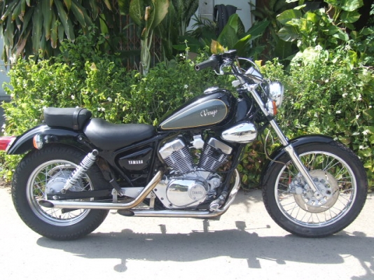 VIRAGO 250 ประกอบใหม่ เก็บงานแล้ว เครื่องดี สีสวย