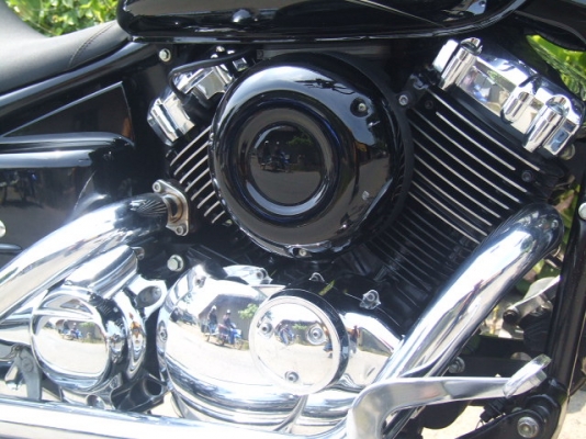 DRAGSTAR CLASSIC 400 ปี2000 เก็บงานใหม่ แต่งแบบfatboy low. <<สรรพสามิต>>