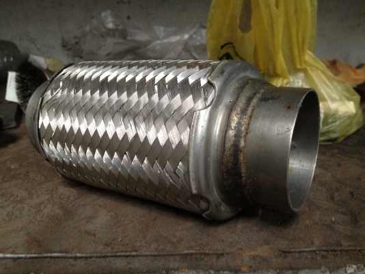 ท่ออ่อนไอเสีย แบบถัก 2นิ้วครึ่ง แบบยาว (หายาก)