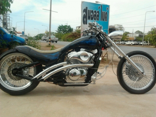 (((ต้องการด่วนมาก  )))ซื้อ  steed  แต่งแนว ล้อโต  หลัง 200 up