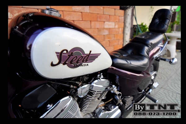 <TNT>ขาย Honda STEED 400 cc./ปี94/สีม่วง/ทะเบียน/สภาพเดิมๆ..สวยๆ>>>>>