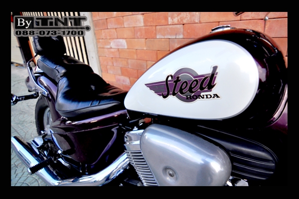 <TNT>ขาย Honda STEED 400 cc./ปี94/สีม่วง/ทะเบียน/สภาพเดิมๆ..สวยๆ>>>>>