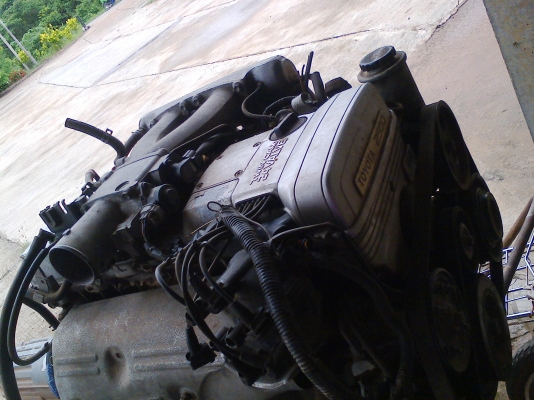 เครื่อง 1J 2500 พร้อมเกียรออโต้ ไดชารท ไดสตารท คอมแอร ปั้มเพาเวอ อยู่ครบ