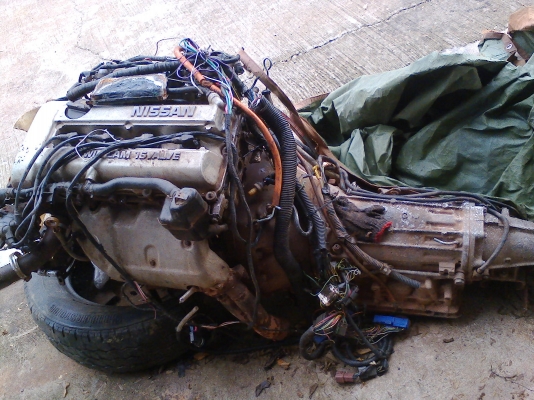 เครื่องนิสสัน Sr20 พร้อมเล่มทะเบียน BMW แถมแผ่นตัวถังรถ เลขเครื่องครง