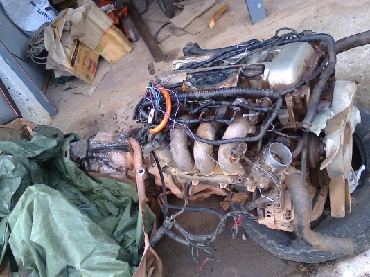 เครื่องนิสสัน Sr20 พร้อมเล่มทะเบียน BMW แถมแผ่นตัวถังรถ เลขเครื่องครง