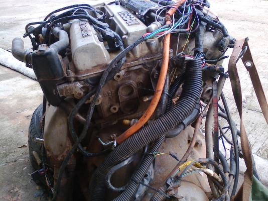 เครื่องนิสสัน Sr20 พร้อมเล่มทะเบียน BMW แถมแผ่นตัวถังรถ เลขเครื่องครง