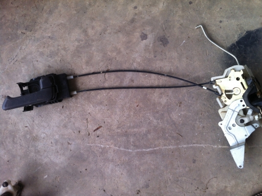 กลอนประตูพร้อมมือเปิดใน