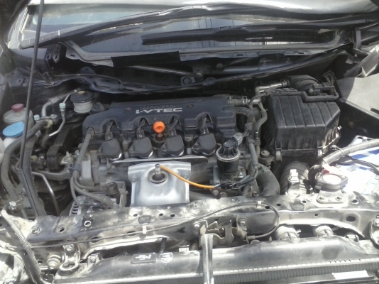 ขายซากรถอุบัติเหตุฮอนด้าซีวิค FD ปี2011สีดำ พร้อมเล่มทะเบียน.บุคคล