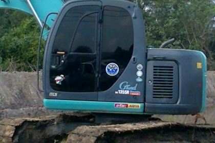 ขายรถแบคโฮ sk-135 รถสวยสภาพเก่านอก เอกสารพร้อม