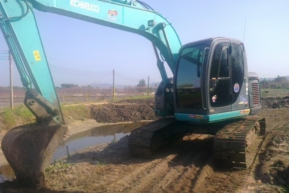 ขายรถแบคโฮ sk-135 รถสวยสภาพเก่านอก เอกสารพร้อม