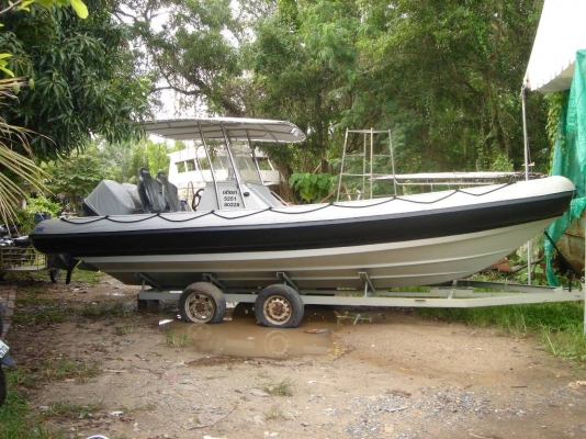 เรือยาง8.5เมตร ยามาฮ่า200x2