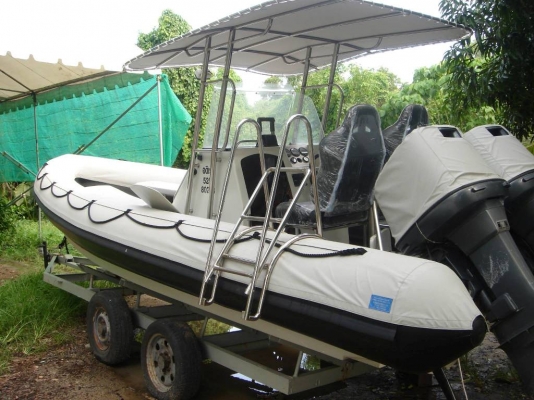 เรือยาง8.5เมตร ยามาฮ่า200x2 เรือยาง8.5เมตร ยามาฮ่า200x2